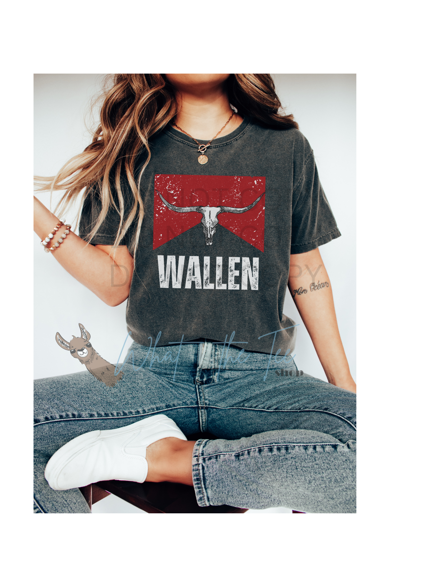 Western Skull Country Graphic Tee