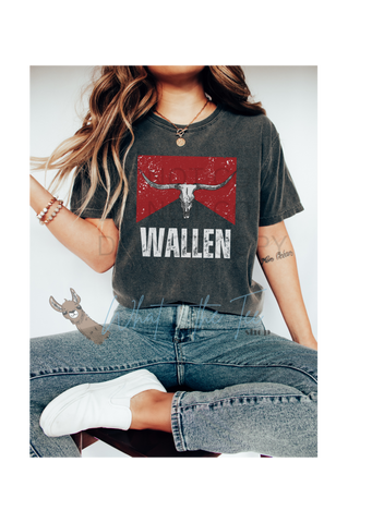 Western Skull Country Graphic Tee