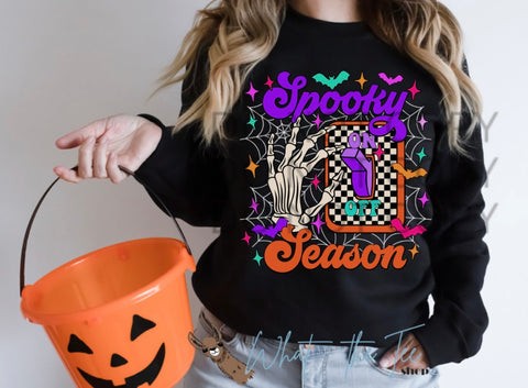 Spooky Season On Graphic Sweatshirt