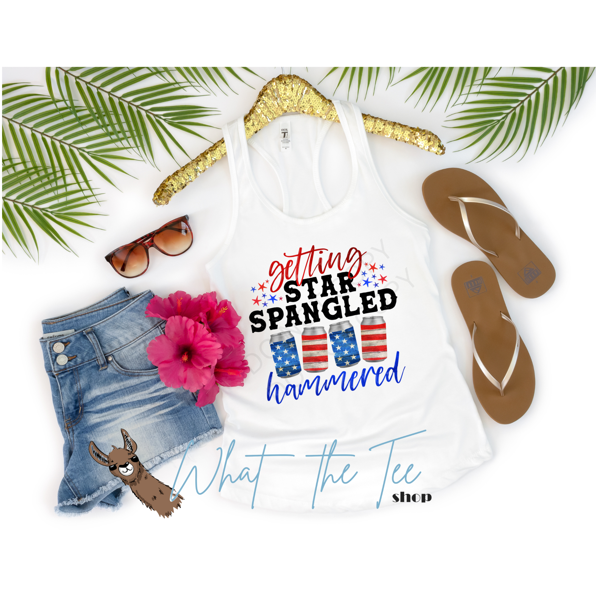 Star Spangled Hammered Graphic Tee