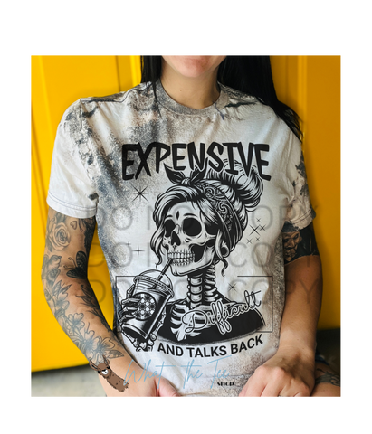 Expensive and Talks Back Graphic Tee