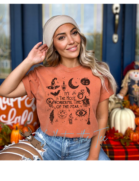 The Most Wonderful Time of the Year Halloween  Graphic Tee