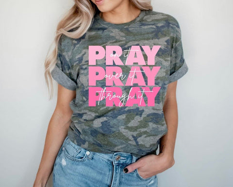 Pray Camo Graphic Tee